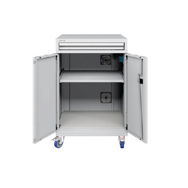 עמדת עבודה למחשב נייד עם מדף עמדת עבודה למחשב נייד עם מדף