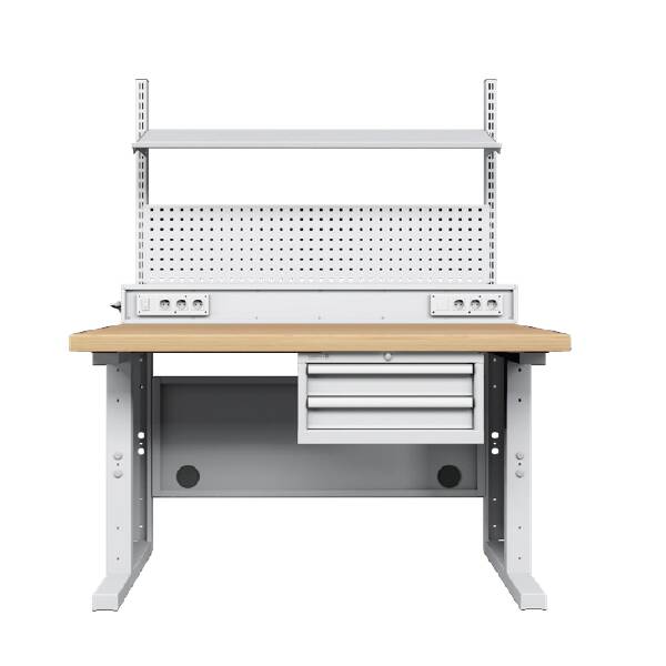 עמדת עבודה 150 ס"מ 2 מגירות