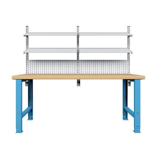 שולחן 2 מטר עם לוח מחורר שולחן 2 מטר עם לוח מחורר