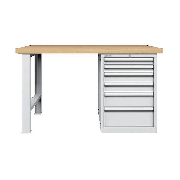 שולחן עבודה 6 מגירות שולחן עבודה 6 מגירות