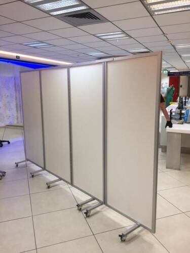 מחיצות ניידות מילוי HPL