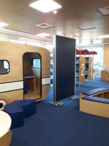 מחיצה במצב אסוף