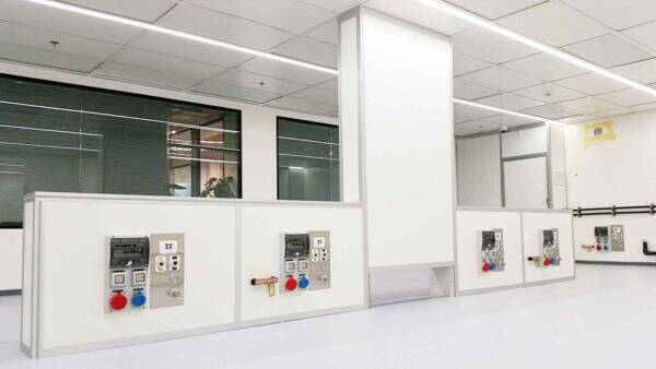 ארובות אויר חוזר בחדר נקי