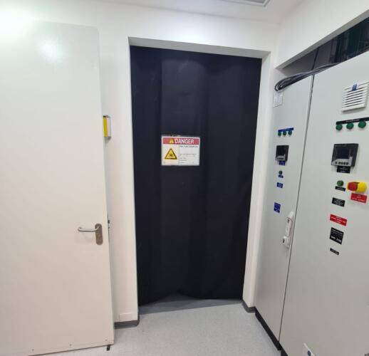 וילון לייזר להגנה