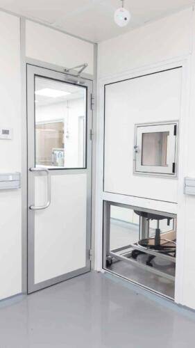 דלת רינות 5000 וארון מעבר