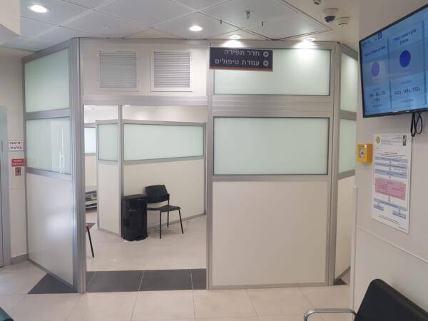 סגירת חדרים בבתי חולים